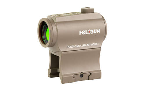 Sights Lasers Holosun Technologies 403B H-SUN 20MM 2MOA RED SHAKE FDE